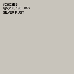 #C8C3BB - Silver Rust Color Image